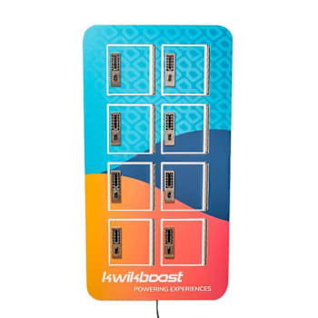 Image for Luxor Kwikboost® 8-Bay Phone Charging Locker With Custom Graphics from HD Supply