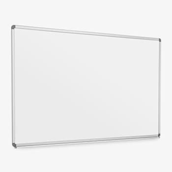 Luxor Dry Erase Magnetic Wall-Mount Porcelain White Board 72x40 Aluminum Frame