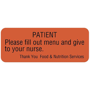 Rrd Communication To Patient Labels 2-1/4" X 7/8"