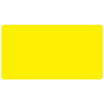 Rrd Paper Rectangles 1-5/8" X 7/8" Yellow
