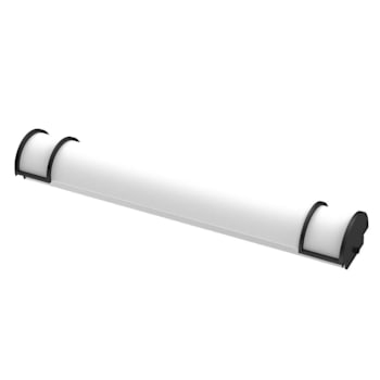 Seasons 3' LED Vanity Light Fixture, Selectable CCT And Lumens, Matte Black