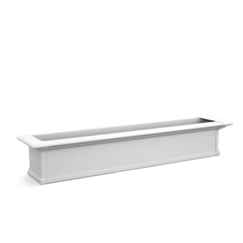 Yorkshire 4ft Window Box - White