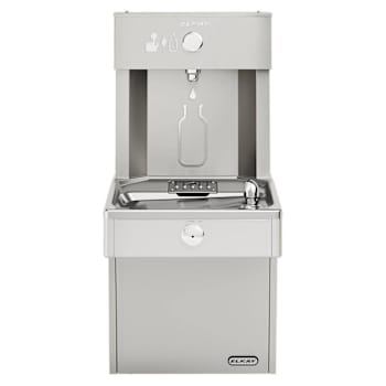 Elkay Ezh2o Vandal-Resistant Bottle Filling & Single Filtered Fountain Stainless