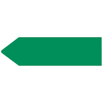 Rrd Uniarrow Spacesaver Flag 2"X9/16" Dark Green Package Of 150