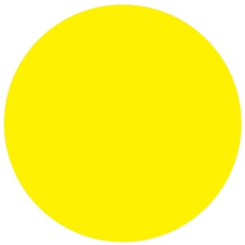 Rrd Paper Circle 3" Rnd Fl Yl