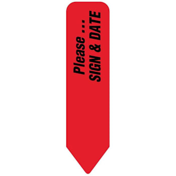 Rrd Uniarrow Flag 2-1/4" X 9/16" Package Of 150
