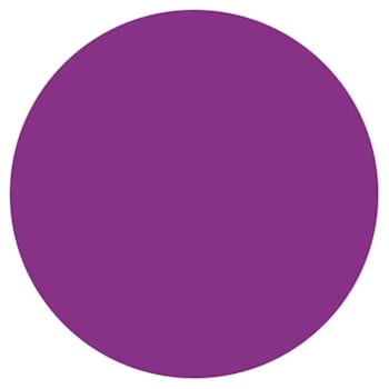Rrd Vinyl Circle 1/2" Dia Purple