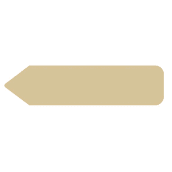 Rrd Uniarrow Flag 2-1/4"X9/16" Tan Package Of 150
