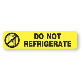 Rrd Do Not Refrigerate -Fl Ylw 1000/Box