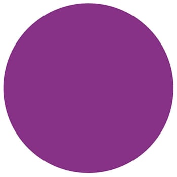 Rrd Paper Circle 1" Dia Purple