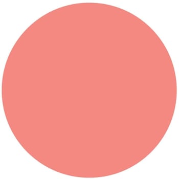 Rrd Flourescent Red Paper Circle 3" Dia