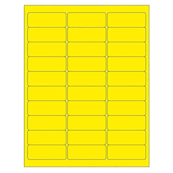 Image for Rrd Laser Printer Label 2-5/8"X1" Package Of 25 from HD Supply