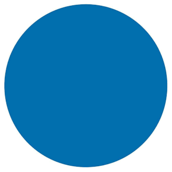 Rrd Vinyl Circles 3/4"Dk Blu