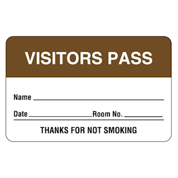 Rrd Name Badges 2-3/4"X1-3/4"