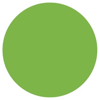 Rrd Paper Circles 3/4"Lt Grn