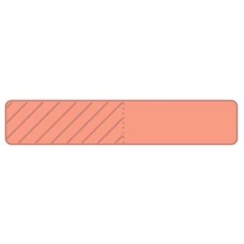 Rrd Uniflag30 1"X3/16" Orange Package Of 900