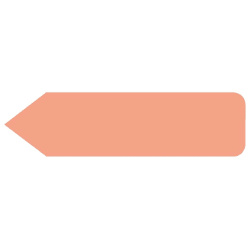 Image for Rrd Solid/Blnk Uniarrowjr Lt Orange Package Of 300 from HD Supply