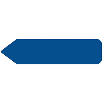Rrd Uniarrow Flag 2-1/4"X9/16" Dark Blue Package Of 150