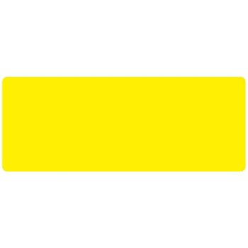 Rrd Paper Rectangles 2-1/4"X7/8" Flourescent Yellow