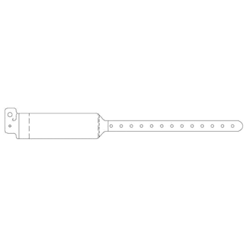 Rrd Adult Cover Seal Wristband 11-3/4" X 1-1/4" Case Of 500