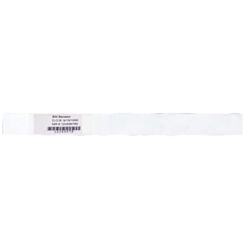 Rrd Adult Tyvek Cover Seal Wristband 12" X 1-1/4" Case Of 500
