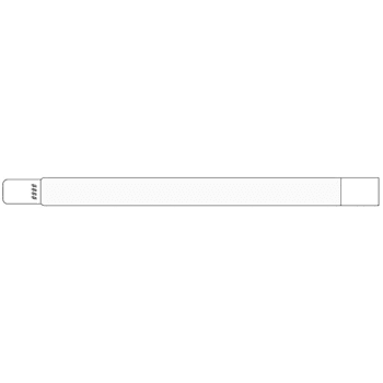 Rrd Adult Tyvek Wristband 10" X 1" Case Of 500