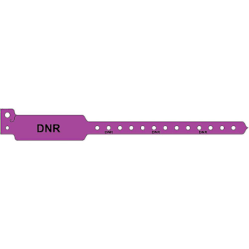 Rrd Adult Plastic Alert Band 10" X 1-1/8" Case Of 500