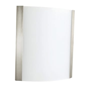 Afx 10" LED Wall Sconce, Selectable 5 Cct, 120-277v, Satin Nickel