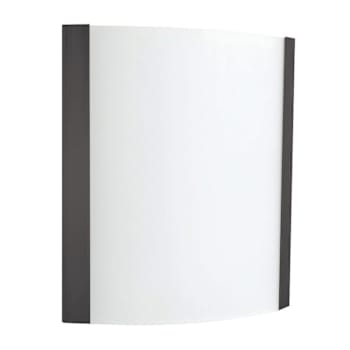 Afx 10" LED Wall Sconce, Selectable 5 Cct, 120-277v, Black