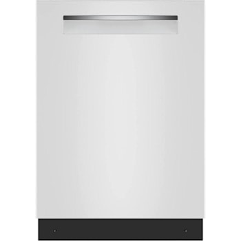 Bosch 500 Series 24 In. White Top Control Pocket Handle Dishwasher