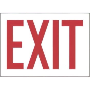 Image for Brady® 10 X 14" Plastic "exit" Sign from HD Supply