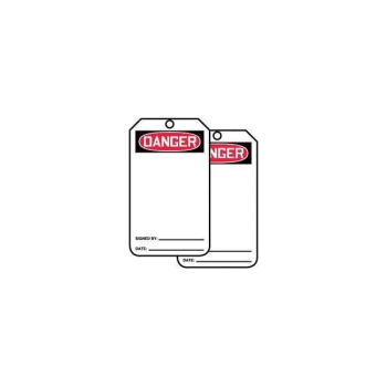 Image for Brady Accident Prevention Tag "Danger" Package Of 25 from HD Supply
