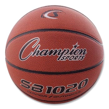 Champion Sports Composite Basketball, Official Size, Brown