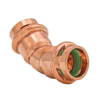 Image for Quickfitting Surepress™ 1/2" Press X 1/2" Press Copper 45° Elbow Fitting from HD Supply