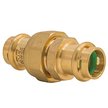 QuickFitting SurePress™ 1/2" Press X 1/2" Press Lead-Free Brass Union