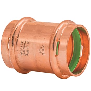 Image for Quickfitting Surepress™ 1-1/4" X 1-1/4" Press Copper Repair Coupling No Stop from HD Supply