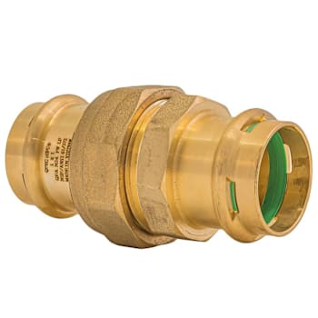 Quickfitting Surepress™ 1" Press X 1" Press Lead-Free Brass Union