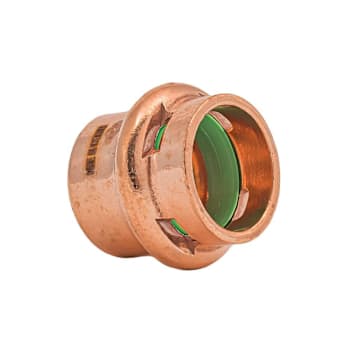 Quickfitting Surepress™ 1/2" Press Copper Cap Fitting Package Of 10