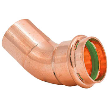 Image for Quickfitting Surepress™ 1-1/2" Ftg X 1-1/2" Press Copper 45° Street Elbow from HD Supply