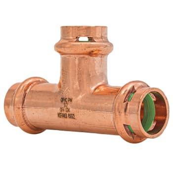 Quickfitting Surepress™ 1/2" X 1/2" X 1/2" Press Copper Tee Fitting