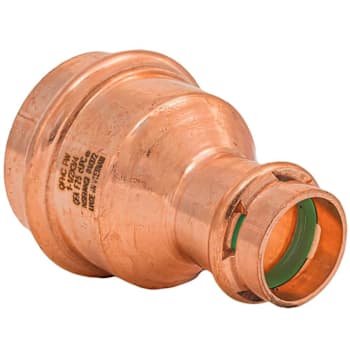 Quickfitting Surepress™ 1-1/2" Press X 3/4" Press Copper Reducing Coupling