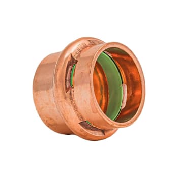 Quickfitting Surepress™ 3/4" Press Copper Cap Fitting Package Of 10