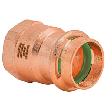 Quickfitting Surepress™ 3/4" Press X 3/4" FNPT Copper Female Adapter