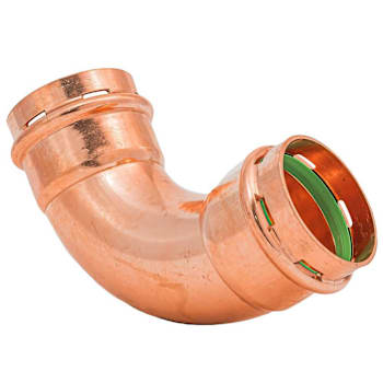 Image for Quickfitting Surepress™ 2" Press X 2" Press Copper 90° Elbow Fitting from HD Supply