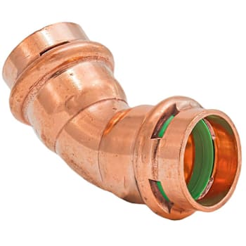 Image for Quickfitting Surepress™ 3/4" Press X 3/4" Press Copper 45° Elbow Fitting from HD Supply