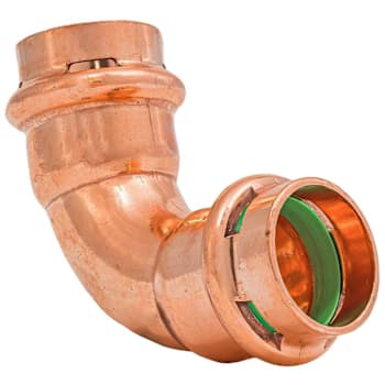 Image for Quickfitting Surepress™ 3/4" Press Copper 90° Elbow Fitting Package Of 10 from HD Supply