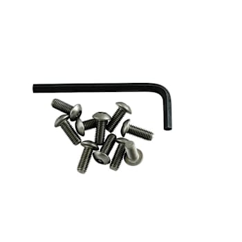 Acorn Engineering Company Repl Screws, #10-32 X 1/2" S/S, Package Of 40