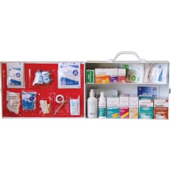 Image for Medi-First 2-Shelf Class A Industrial First Aid Cabinet from HD Supply