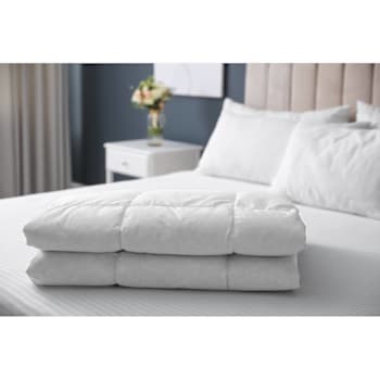 Cotton Bay® Classic Cotton Blend Blanket Insert Queen 90x90", Case Of 8