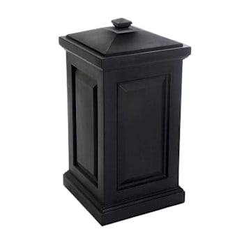 Image for Mayne Berkshire Storage Bin - Black from HD Supply